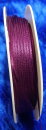 Satin Lace 1,5 mm - prune fonce (price per meter)