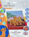 Craft Buddy CCK-DNY802 - Crystal Card Kit Disney Simba and Nala