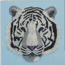 Craft Buddy CCK-A77 - Crystal Card Kit White Tiger Head