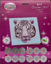 Craft Buddy CCK-A77 - Crystal Card Kit White Tiger Head