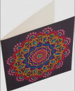 Craft Buddy CCK-A75 - Crystal Card Kit Purple Mandala
