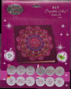 Craft Buddy CCK-A75 - Crystal Card Kit Purple Mandala