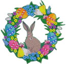 Craft Buddy CA-WR6 - Crystal Art Easter Wreath