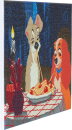 Craft Buddy CAK-DNY706L - Framed Crystal Art Kit Landscape - Lady & The Tramp