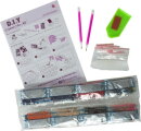 Craft Buddy CAK-DNY707XL - Framed Crystal Art Kit - Frozen Friends