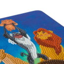 Craft Buddy CANJ-DNY600 - Crystal Art Notebook - König der Löwen