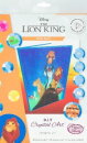 Craft Buddy CANJ-DNY600 - Crystal Art Notebook - König der Löwen