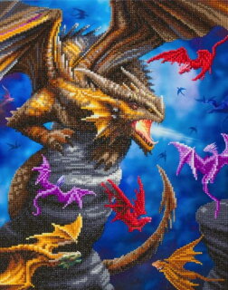 Craft Buddy CAK-AST13 - Anne Stokes Collection - Dragon Clan