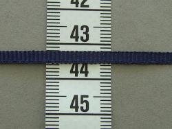 Ripsband 3 mm - Blu dark (Preis pro Laufmeter)