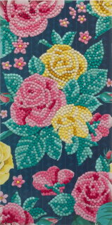 Craft Buddy CCK-11x22C10 - Crystal Card Kit Pretty Flowers