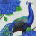 Craft Buddy CAK-A118M - Framed Crystal Art Kit - Flowering Peacock