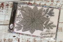 Craft Buddy CCST44 - A5 Clear Stamp Set - Radiant Poinsettia