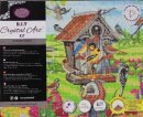 Craft Buddy CAK-A158L - Framed Crystal Art Kit - Garden Birds