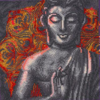 Craft Buddy CAK-A144M - Framed Crystal Art Kit - Buddha