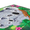 Craft Buddy CCK-A82 - Crystal Card Kit Koala Hugs