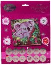 Craft Buddy CCK-A82 - Crystal Card Kit Koala Hugs