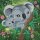 Craft Buddy CCK-A82 - Crystal Card Kit Koala Hugs