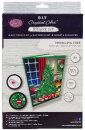 Craft Buddy CANJ-12 - Crystal Art Notizbuch Set - Weihnachtsbaum