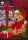 Craft Buddy CANJ-14 - Crystal Art Notizbuch Set - Festlicher Teddy