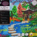 Craft Buddy CAK-A147M - Framed Crystal Art Kit - Garten mit Fuji
