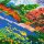 Craft Buddy CAK-A147M - Framed Crystal Art Kit - Garten mit Fuji