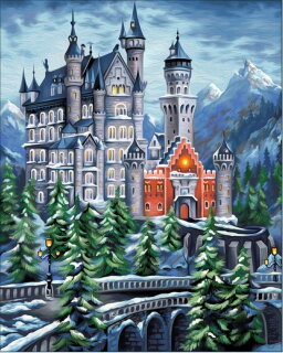 Artibalta AZ-1615 - Diamond Painting Kit Castle