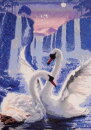 Artibalta AZ-197 - Diamond Painting Kit Swan Pair