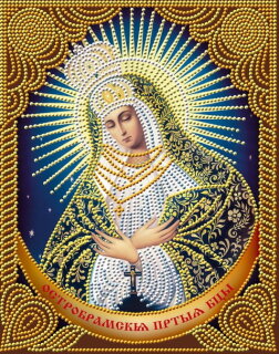 Artibalta AZ-5023 - Diamond Painting Kit Ikone (Our Lady of the Gate of Dawn)