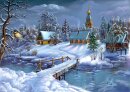 Artibalta AZ-1276 - Diamond Painting Kit Winterlandschaft
