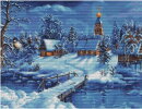 Artibalta AZ-1276 - Diamond Painting Kit Winterlandschaft