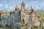 Wizardi WD2489 - Diamond Painting Kit Märchenschloß