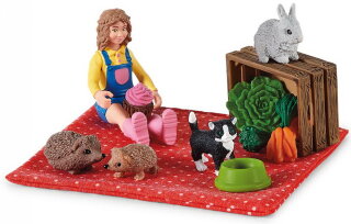 Schleich 72160 - Picknick with small Pets