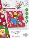 Craft Buddy CCK-DNY808 - Crystal Card Kit Disney Festive Winnie the Pooh