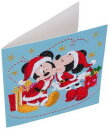 Craft Buddy CCK-DNY809 - Crystal Card Kit Disney Festive Mickey and Minnie