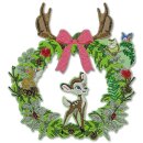 Craft Buddy CA-WRDNY51 - Crystal Art Kranz - Disney Bambi