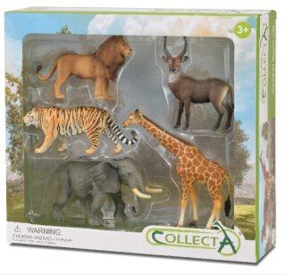 CollectA 89992 - Wildtiere Set (5 Figuren)