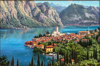 Artibalta AZ-1900 - Diamond Painting Kit City by the Sea