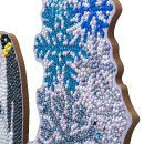 Craft Buddy CA-WR8 - Crystal Art Kranz - Winter Pinguine