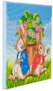 Craft Buddy CAK-PRBT31M - Peter and Flopsy Flower Pot