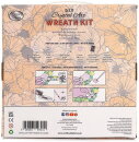 Craft Buddy CA-WR9 - Crystal Art Kranz - Klatschmohn