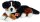 Teddy Hermann Plüsch 92882 - Berner Sennenhund liegend