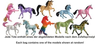 Breyer Mini Whinnies (1:64) 300202 - Unicorn Surprise Serie 1 (1 Bag = 1 Horse)