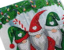 Craft Buddy CCK-XM108 - Crystal Card Kit Santa Gnomes