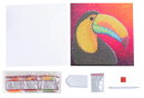 Craft Buddy CCK-A117 - Crystal Card Kit Toucan