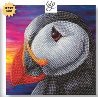 Craft Buddy CCK-A1115 - Crystal Card Kit Puffin
