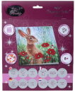 Craft Buddy CCK-A101 - Crystal Card Kit Wild Poppies and the Hare