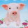 Craft Buddy CCK-A100 - Crystal Card Kit Pig on the Fence