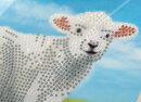 Craft Buddy CCK-A99 - Crystal Card Kit Little Lamb