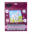 Craft Buddy CCK-A99 - Crystal Card Kit Little Lamb