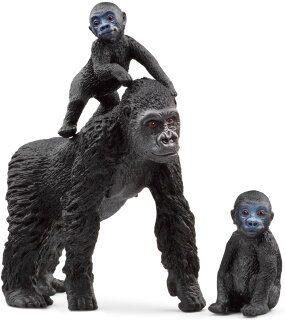 Schleich 42601 - Flachland Gorilla Familie